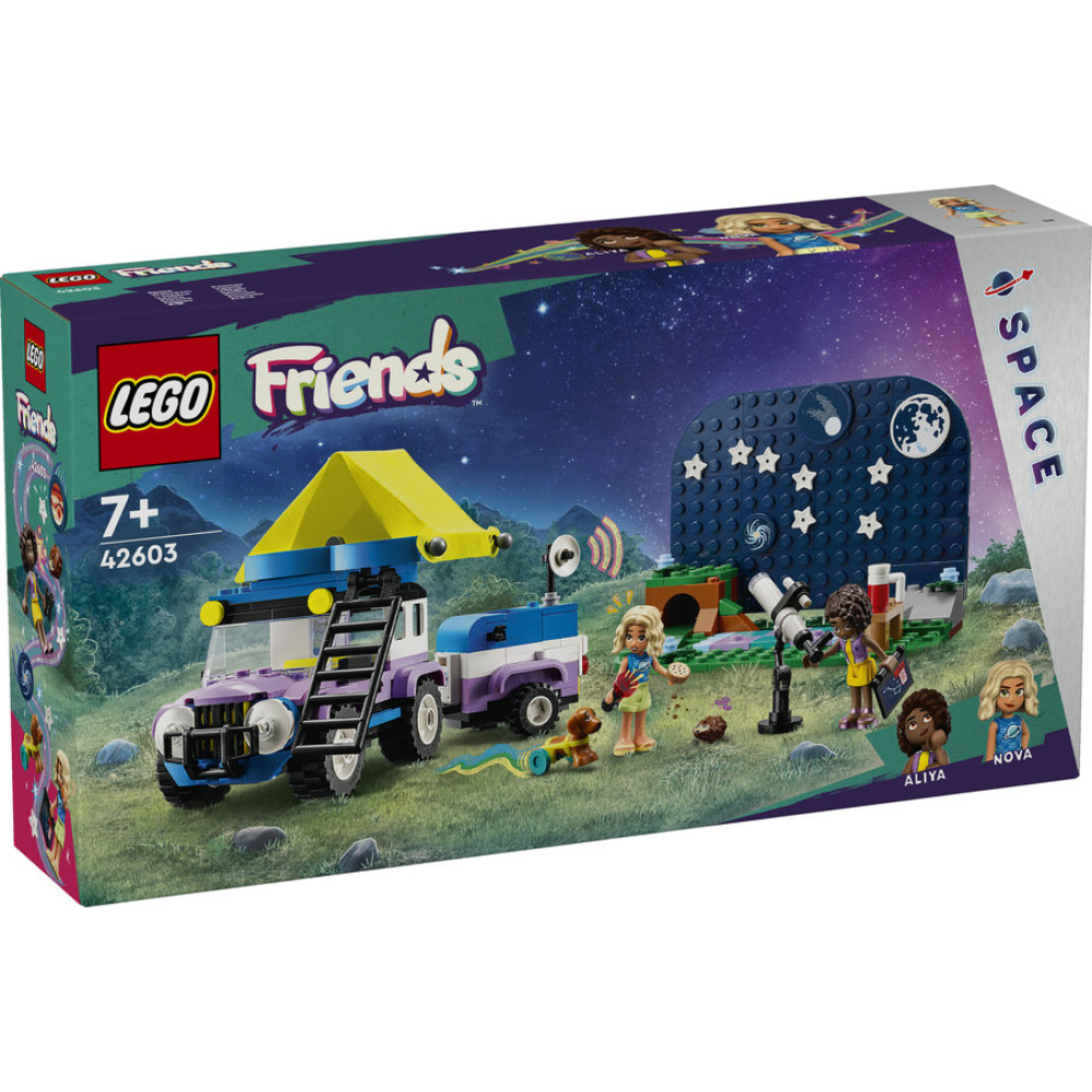 LEGO FRIENDS 42603 Kamper z mobilnym obserwatorium gwiazd