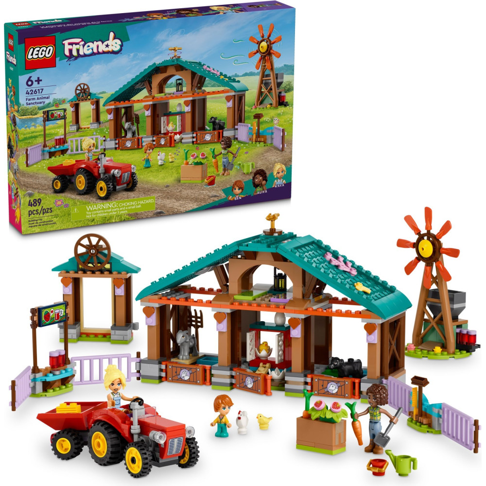 LEGO FRIENDS 42617 Rezerwat zwierząt gospodarskich