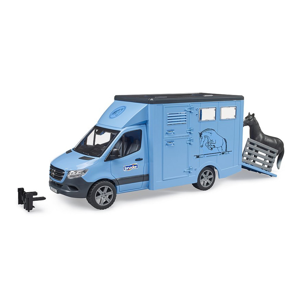 BRUDER 02674 Mercedes Sprinter do przewozu koni