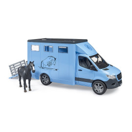 BRUDER 02674 Mercedes Sprinter do przewozu koni