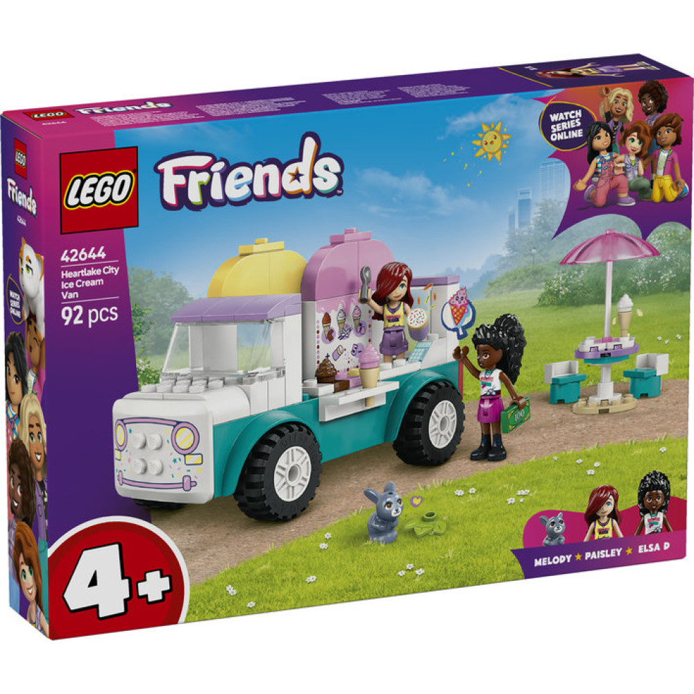 LEGO FRIENDS 42644 Furgonetka z lodami w mieście Heartlake
