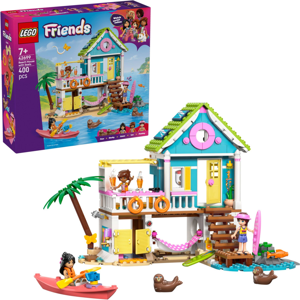 LEGO FRIENDS 42699 Domek na plaży z fokami