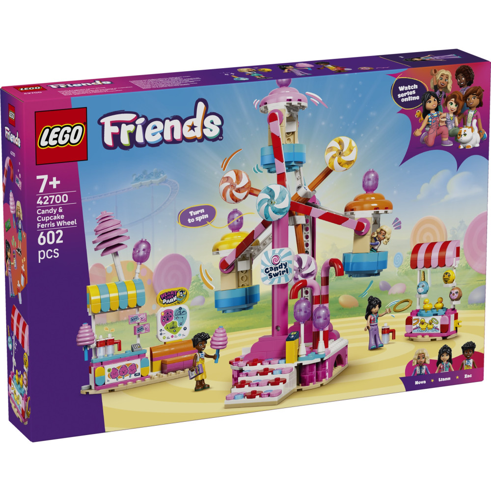 LEGO FRIENDS 42700 Cukierkowo-babeczkowy diabelski młyn