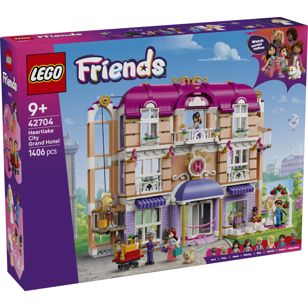 LEGO FRIENDS 42704 Grand Hotel w mieście Heartlake