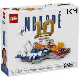 LEGO EDITIONS 43013 Kylian Mbappé — piłkarskie momenty