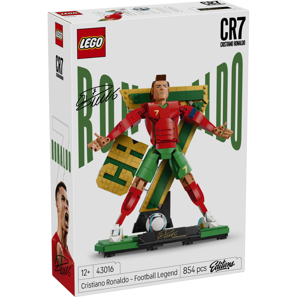 LEGO EDITIONS 43016 Cristiano Ronaldo — piłkarska legenda