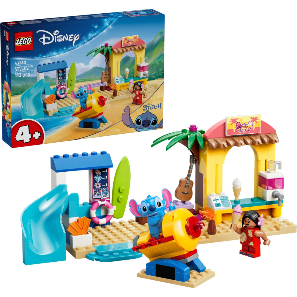 LEGO DISNEY 43280 Zabawa na plaży z Lilo i Stitchem
