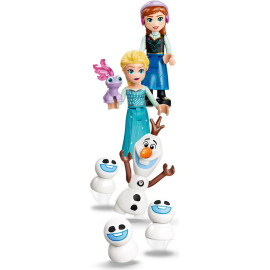 LEGO DISNEY 43281 Lodowy zamek Elzy i śnieżna przejażdżka