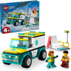 LEGO CITY 60403 Karetka i snowboardzista