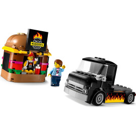 LEGO CITY 60404 Ciężarówka z burgerami