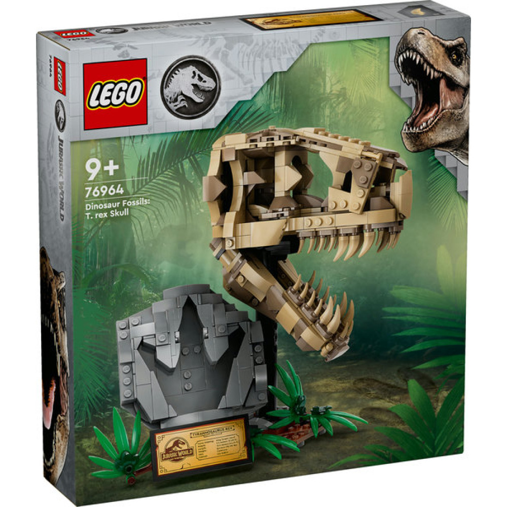 LEGO JURASSIC WORLD 76964 Szkielety dinozaurów — czaszka tyranozaura