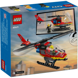 LEGO CITY 60411 Strażacki helikopter ratunkowy