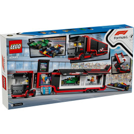 LEGO CITY 60445 F1® Ciężarówka z bolidami RB20 i AMR24 F1®