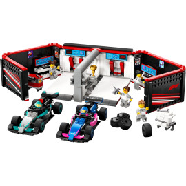 LEGO CITY 60444 F1® Garaż i bolidy Mercedes-AMG i Alpine
