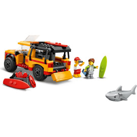 LEGO CITY 60453 Furgonetka ratowników plażowych