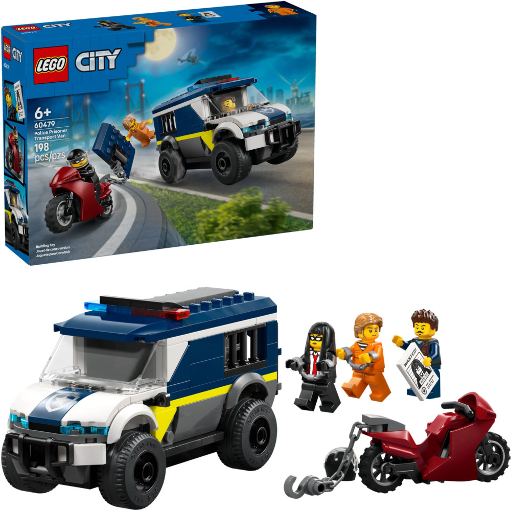 LEGO CITY 60479 Furgonetka policyjnego konwoju więziennego