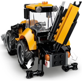 LEGO CITY 60480 Żółta koparko-ładowarka
