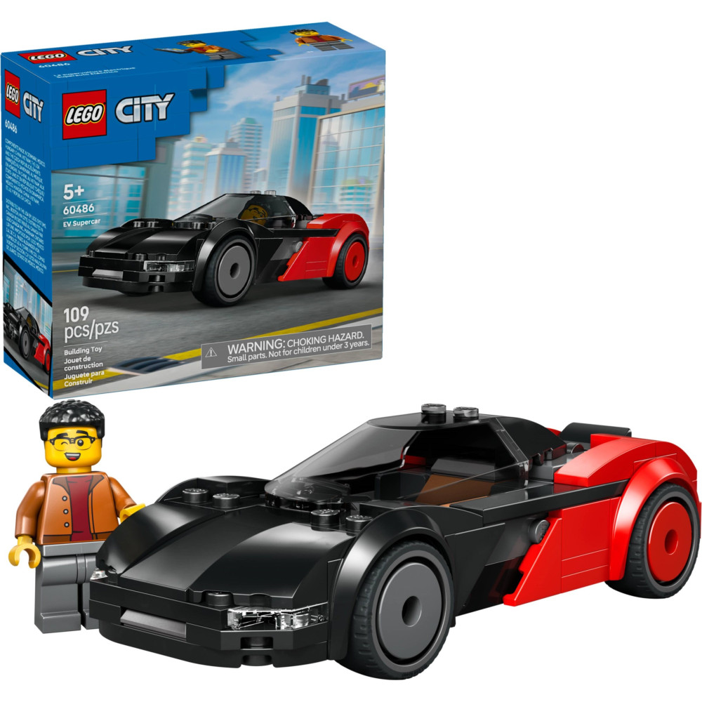 LEGO CITY 60486 Supersamochód elektryczny