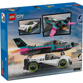 LEGO CITY 60489 Odrzutowiec kontra samochód