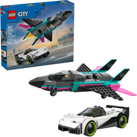 LEGO CITY 60489 Odrzutowiec kontra samochód