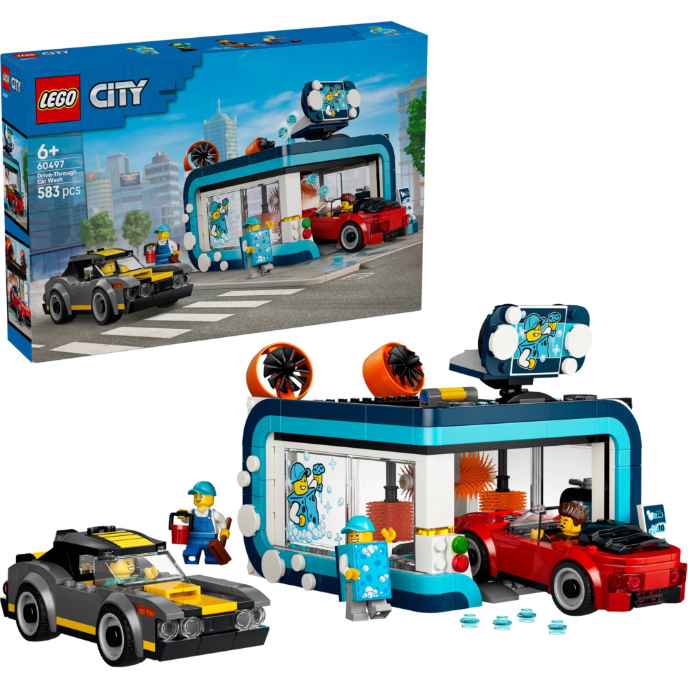 LEGO CITY 60497 Automatyczna myjnia samochodowa