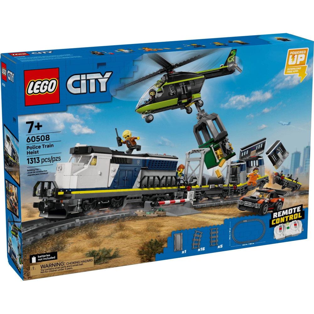 LEGO CITY 60508 Napad na policyjny pociąg