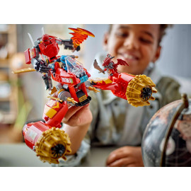 LEGO NINJAGO 71830 Burzowy jeździec-mech Kaia
