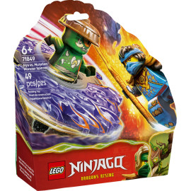 LEGO NINJAGO 71849 Nya kontra zmutowany potwór na spinnerze