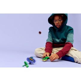LEGO NINJAGO 71849 Nya kontra zmutowany potwór na spinnerze