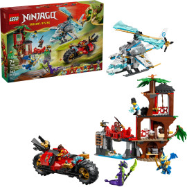 LEGO NINJAGO 71857 Bitwa ninja: domek na drzewie z pojazdami