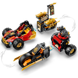 LEGO NINJAGO 71864 Wielofunkcyjne pojazdy Kaia i Cole’a