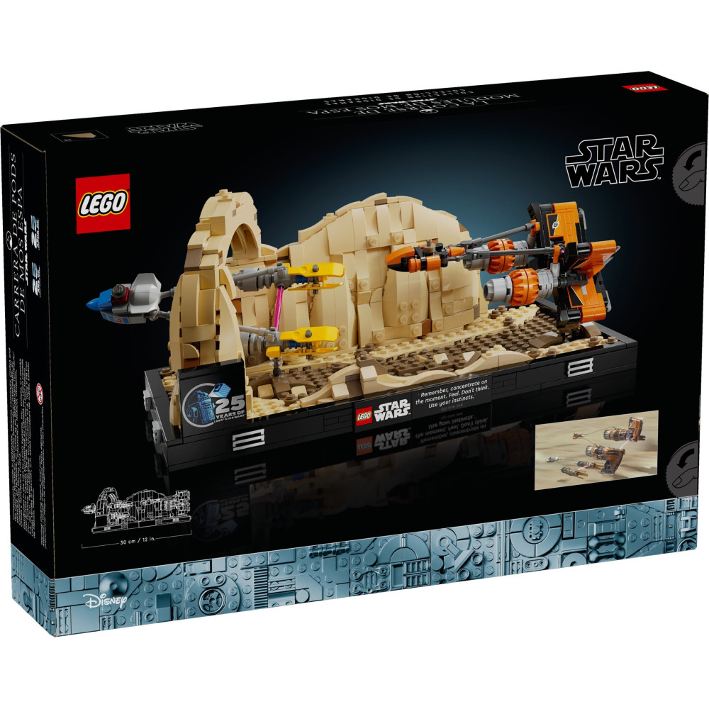 LEGO STAR WARS 75380 Diorama: Wyścig ścigaczy w Mos Espa™