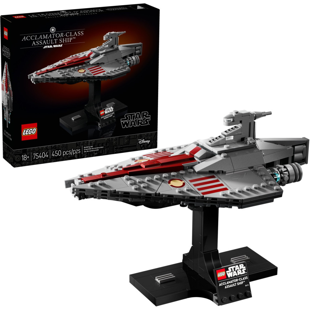 LEGO STAR WARS 75404 Krążownik szturmowy typu Acclamator