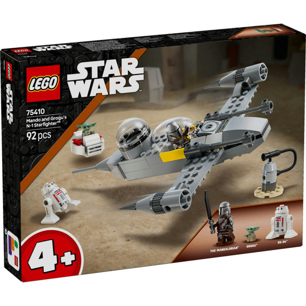 LEGO STAR WARS 75410 Myśliwiec N-1 Mando i Grogu