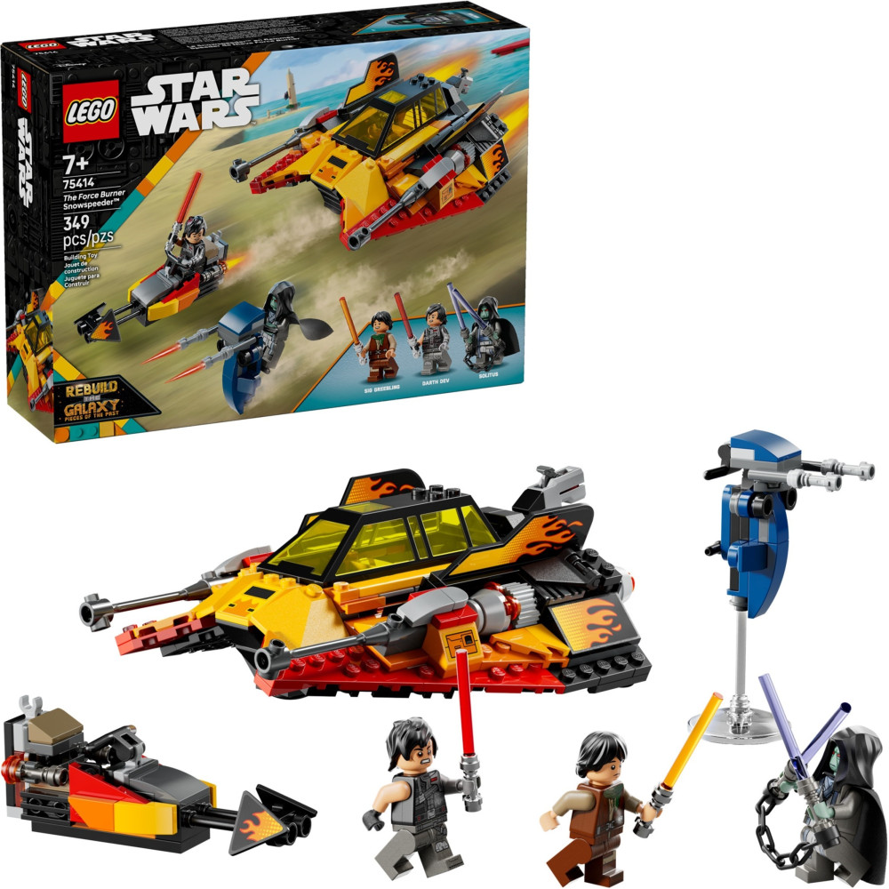 LEGO STAR WARS 75414 Płomienny śmigacz śnieżny
