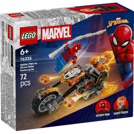 LEGO MARVEL 76335 Spider-Man kontra Ghost Rider na motocyklu