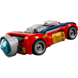 LEGO MARVEL 76336 Spider-Man w samochodzie kontra zvenomowany Wolverine