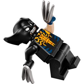 LEGO MARVEL 76336 Spider-Man w samochodzie kontra zvenomowany Wolverine
