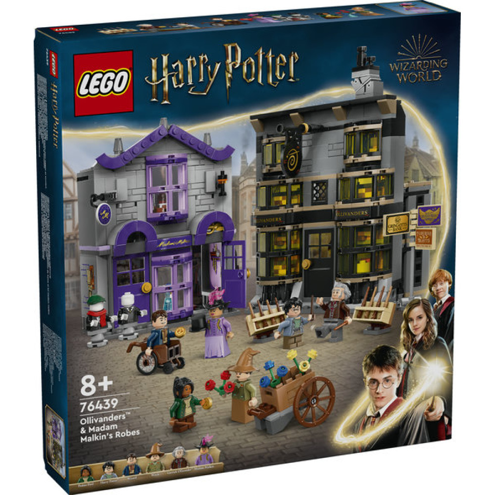 LEGO HARRY POTTER 76439 Sklepy Ollivandera™ i Madame Malkin