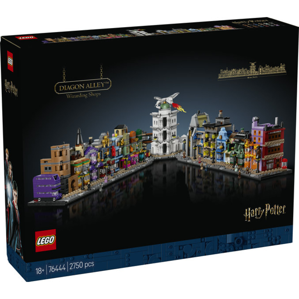 LEGO HARRY POTTER 76444 Magiczne sklepy na Ulicy Pokątnej