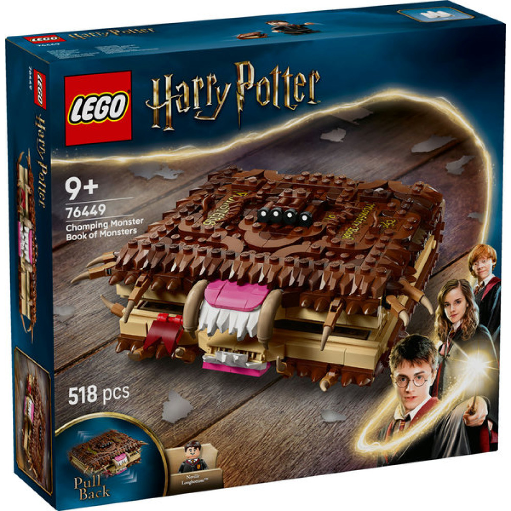 LEGO HARRY POTTER 76449 Potworna księga potworów z zębami