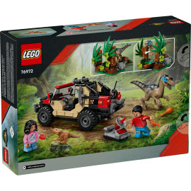 LEGO JURASSIC WORLD 76972 Ucieczka terenówką przed raptorem