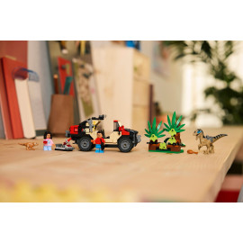 LEGO JURASSIC WORLD 76972 Ucieczka terenówką przed raptorem