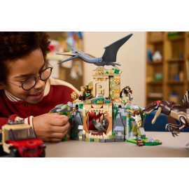 LEGO JURASSIC WORLD 76976 Powietrzna misja z kecalkoatlem i spinozaurem