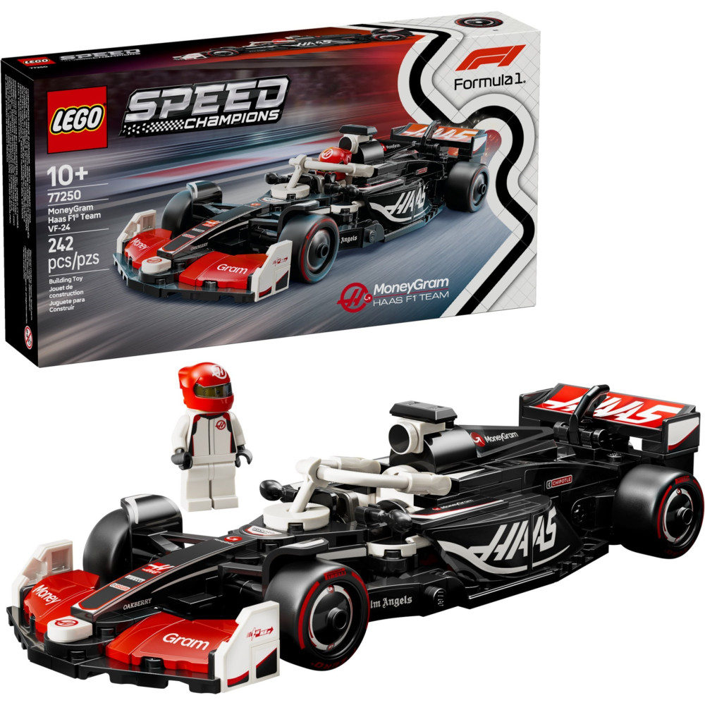 LEGO SPEED CHAMPIONS 77250 Bolid F1® MoneyGram Haas Team VF-24