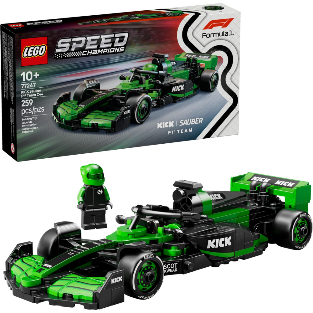 LEGO SPEED CHAMPIONS 77247 Bolid F1® KICK Sauber Team C44