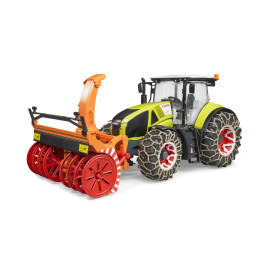 BRUDER 03017 Traktor Claas z pługiem śnieżnym