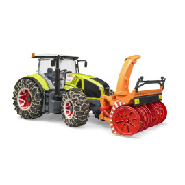 BRUDER 03017 Traktor Claas z pługiem śnieżnym