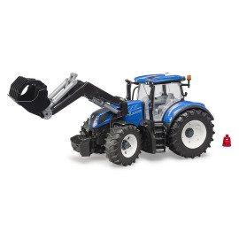 Bruder 03121 ciągnik New Holland T7 z ładowaczem zdejmowane koła