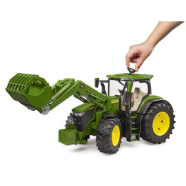 Bruder 03151 ciągnik John Deere 7R 350 z ładowaczem